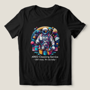 Moderne Hausreinigung Haushälterin Service Hausrei Tri-Blend Shirt