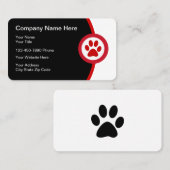 Moderne Haustiere Visitenkarte (Vorne/Hinten)