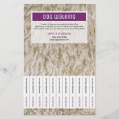 Moderne Haustiersitting-Flugblätter Geschäftswerbu Flyer (Vorne)