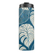 Moderne hawaiianische Blätter Thermosbecher (Vorderseite)