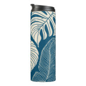 Moderne hawaiianische Blätter Thermosbecher (Nach rechts gedreht)