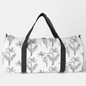 Moderne hawaiianische Druckvogel mit Paradiesmuste Duffle Bag (Vorderseite)