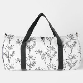 Moderne hawaiianische Druckvogel mit Paradiesmuste Duffle Bag