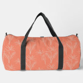 Moderne hawaiianische Druckvogel mit Paradiesmuste Duffle Bag (Vorderseite)