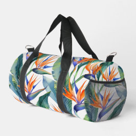 Moderne hawaiianische Druckvogel mit Paradiesmuste Duffle Bag