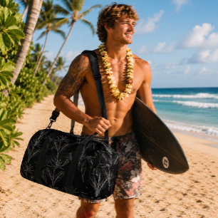 Moderne hawaiianische Druckvogelparadies-Muster ac Duffle Bag