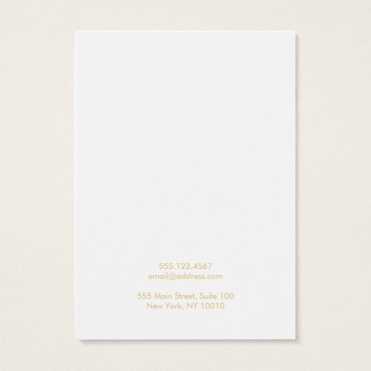 Moderne hellblaue Netzwerkkarte (Rückseite)