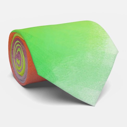 Moderne, helle Farben Abstrakte Kunstvorlage Krawatte (Gerollt)