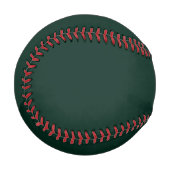 Moderne helle gelbe Anfangsbuchstaben Baseball (Vorderseite Links)