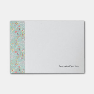Moderne helle romantische Muster Post-it Klebezettel
