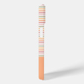 Moderne, helle Streifen Case-Mate iPhone Hülle (Rückseite / Rechts)