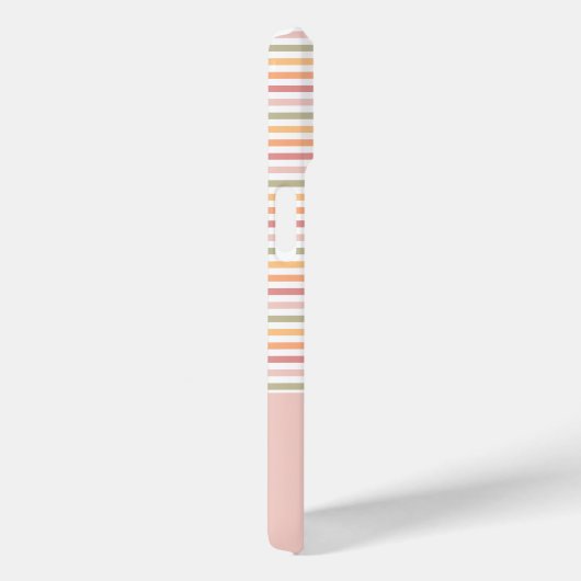 Moderne, helle Streifen Case-Mate iPhone Hülle (Rückseite / Rechts)