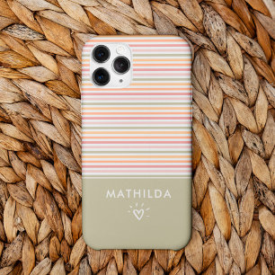 Moderne, helle Streifen Case-Mate iPhone Hülle