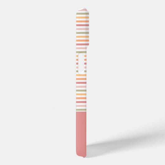 Moderne, helle Streifen Case-Mate iPhone Hülle (Rückseite / Rechts)