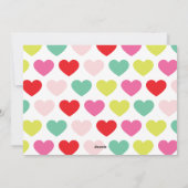 moderne, helle Wünsche | Weihnachten ein Foto (Rückseite)