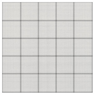 Moderne hellgraue Fensterpaneel-Karierung Stoff