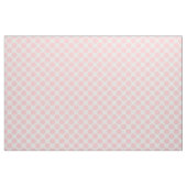 Moderne, hellrosa und weiße große Polka-Punkte Stoff (Yard (91,4 cm))