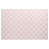Moderne, hellrosa und weiße große Polka-Punkte Stoff (Fat Quarter (45,7 x 55,9 cm))
