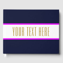 Moderne, hellrosa, weiße Streifen für den Text Gästebuch