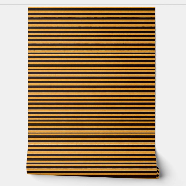 Moderne Herbst Orange Luxury Collection Tapete (Abrollen)