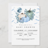 Moderne Herbstdusche Einladung (Vorderseite)