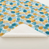 Moderne Herbsterscheinungen lassen Aquarellfarben  Sherpadecke (3/4)