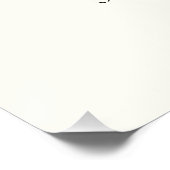 Moderne Herbstflorale Hochzeit Begrüßungszeichen Poster (Ecke)