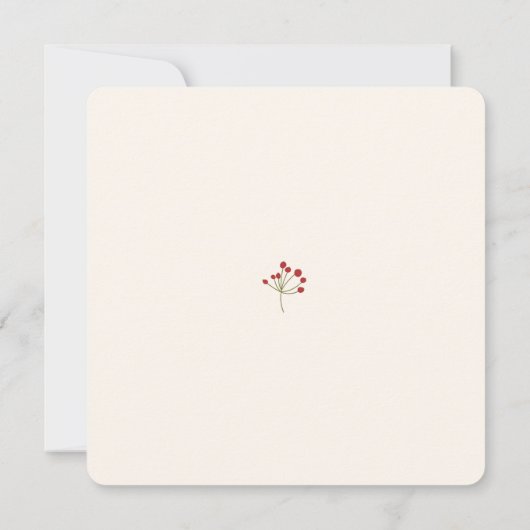 Moderne Herbstlaub glücklich Erntedankkarte Save The Date (Rückseite)