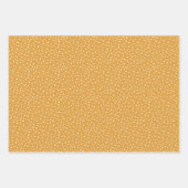 Moderne Herbstpolka Dot Herbstfarben Geschenkpapier Set (Vorderseite)
