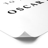 Moderne Herbstpumpen und Blume Poster (Ecke)