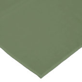 Moderne Heritage Solid Forest Grün Tischdecke (Schrägansicht)