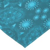 Moderne Hexa Arctic ursidae mandala Art Tischdecke (Schrägansicht)