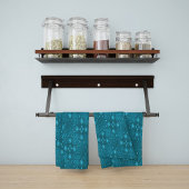 Moderne Hexa Arctic Ursidae Mandala Küchentücher