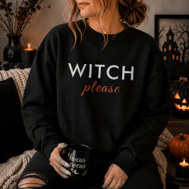 Moderne Hexe Bitte Halloween Shirt - Trendy T-Shir