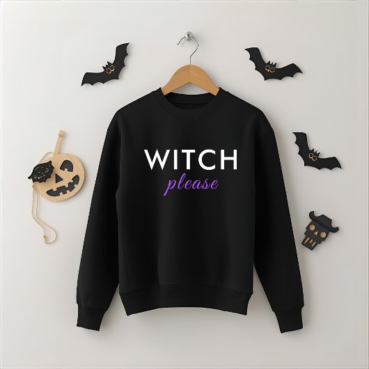 Moderne Hexe Bitte Halloween Shirt - Trendy T-Shir