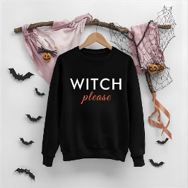 Moderne Hexe Bitte Halloween Shirt - Trendy T-Shir