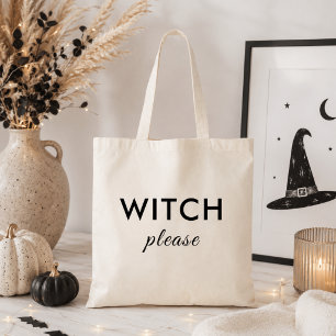 Moderne Hexe Bitte Halloween Tote Tasche - Trendy