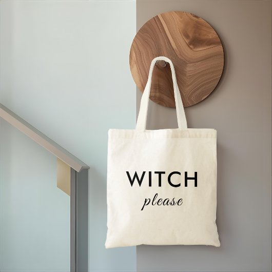 Moderne Hexe Bitte Halloween Tote Tasche - Trendy