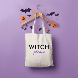 Moderne Hexe Bitte Halloween Tote Tasche - Trendy