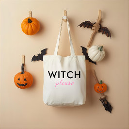 Moderne Hexe Bitte Halloween Tote Tasche - Trendy