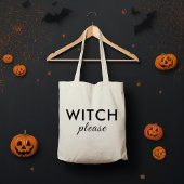 Moderne Hexe Bitte Halloween Tote Tasche - Trendy