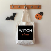 Moderne Hexe Bitte Halloween Tote Tasche - Trendy