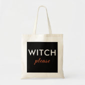 Moderne Hexe Bitte Halloween Tote Tasche - Trendy (Vorne)