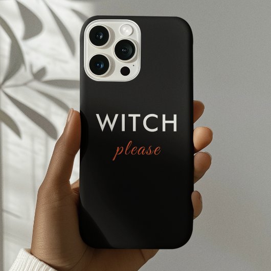 Moderne Hexe bitte Handy Fall - Trendy Minimal iPhone Hülle