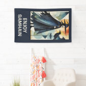 Moderne Hexen - ein abstraktes Kunstwerk 3 - Fan F Banner (Insitu)