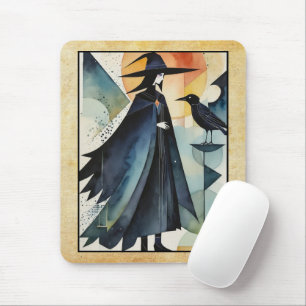 Moderne Hexen - ein abstraktes Kunstwerk 3 - Fan F Mousepad