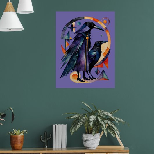 Moderne Hexen - ein abstraktes Kunstwerk 4 - Fansp Poster (Wohnzimmer 1)