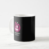 Moderne Hexen-Pagan-Magie Kaffeetasse (Vorderseite Links)