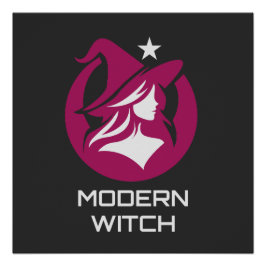 Moderne Hexen-Pagan-Magie Poster
