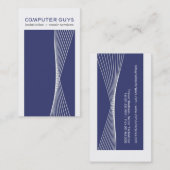 Moderne High-Teche Visitenkarten Visitenkarte (Vorne/Hinten)